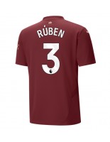 Manchester City Ruben Dias #3 Alternativní Dres 2024-25 Krátký Rukáv